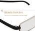 Metal Anti Blue Light Reading Glasses Men Half Frame Prescription Eyeglasses Male  Eyewear With Case For Men And Women Unisex Stylish Eyeglasses Glasses Clear Lens +1.75