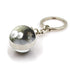 Metal Double Sided Glass Ball Pendant Hedgehog In The Fog Cartoon Keychain Pendant Metal Keyring Lucky Jewelry Gift Keychain Key Chain Key Ring Holder for Men Women Creative Gift Glass Ball Key Chain Pendant Glow in The Dark