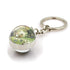 Metal Double Sided Glass Ball Pendant Hedgehog In The Fog Cartoon Keychain Pendant Metal Keyring Lucky Jewelry Gift Keychain Key Chain Key Ring Holder for Men Women Creative Gift Glass Ball Key Chain Pendant Glow in The Dark