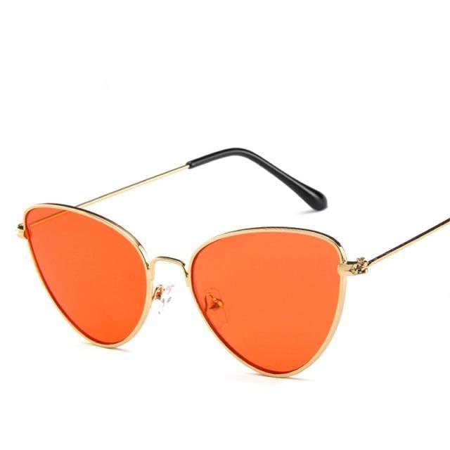 Metal Round Sunglasses Retro Design Sunglasses For  Women New Cat Eye Glasses For Women New Popular Eyeglasses For Female Ladies  Cat Eye Retro Sunglasses