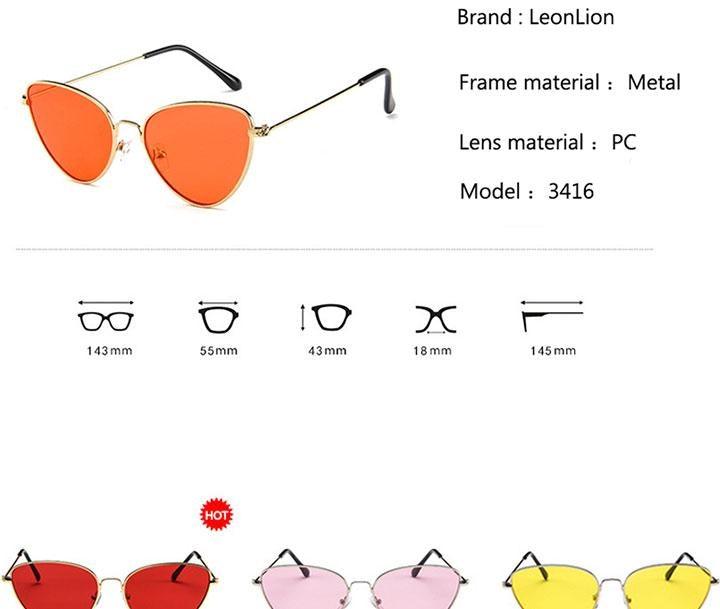 Metal Round Sunglasses Retro Design Sunglasses For  Women New Cat Eye Glasses For Women New Popular Eyeglasses For Female Ladies  Cat Eye Retro Sunglasses