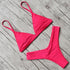 Micro Mini Bikini Swimwear Women Halter Push Up Bikini Set Padded Bra  Women's Underwired Triangle Bathing Two Pieces Swimsuit Bikini Set  Swimsuit Bandage Swim Suit