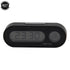 Mini Car Automobile Digital Clock Auto Watch Automotive  Digital Alarm Clock LCD Screen Easy to Set can Adhesive Digital Table Car Dashboard Desk Electronic Clock Date Time Calendar  Thermometer Hygrometer Decoration Ornament Clock In Car Car-Styling