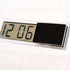 Mini Digital Car Electronic Clock High Quality Durable Digital Alarm Clock LCD Screen Easy to Set can Adhesive Digital Table Car Dashboard Desk Electronic Clock Transparent LCD Display Digital Watch With Sucker Universal Car Decor