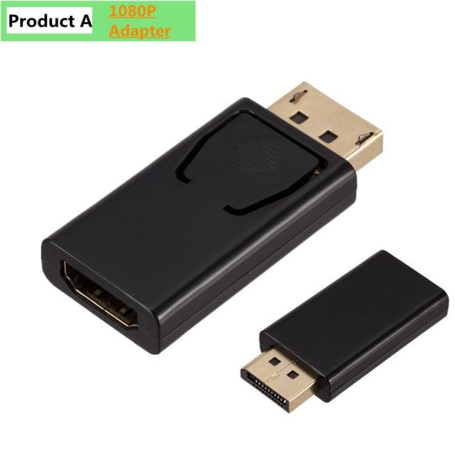 Mini DisplayPort To HDMI-compatible Adapter Male To Female Converter DP To HD Display Port 4K Cable Adapter Video Audio Compatible For PC And Laptop - STEVVEX Cable - 220, 4K display port, 4k DP to HDMI convertor, adapter for monitor, audio adapter, cable, cable adapter, cables, compatible adapter, converter, display port, DPto HDMI, HDMI ADAPTER, pc adapter, video adapter, video audio adapter - Stevvex.com