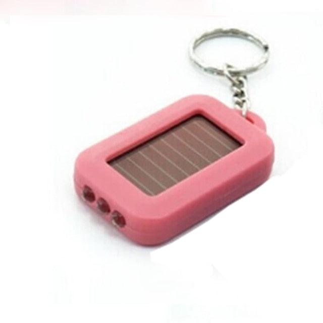 Mini Portable Outdoor Solar Power Keychain Flashlight Mini Black Flashlight Ultra Bright LED Light Keychain Torch Flashlight Emergency Solar Light Flashlight Keyring - ALLURELATION - 551, accessories, charm, Charms, corchet, crochet, custome key chain, gift, gifts, handmadekeychains, key charms, key rings, keychains, keycharms, keyring, minitorch, portable torch, solarlightkeychain, torch keycain - Stevvex.com