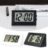 Mini Small Car Desk Digital Clock Watch Car Dashboard Digital Clock Vehicle Adhesive Clock with Jumbo LCD Time & Day Display Mini Automotive Stick On Watch for Car T Gauges Mini Digital LCD Screen Travel Electronic Clock For Home Office Desktop Clocks