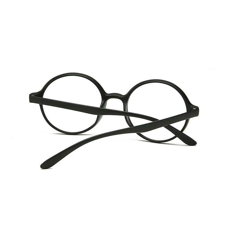 Mini Small Comfortable Round Reading Glasses Female Male Black Red Bendable Retro Ultra Light Hyperopia Frame +1.0 to +4.0