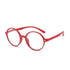 Mini Small Comfortable Round Reading Glasses Female Male Black Red Bendable Retro Ultra Light Hyperopia Frame +1.0 to +4.0