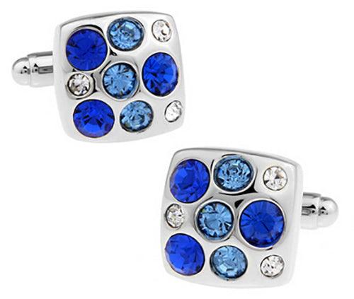 Modern Crystal Cufflinks 27 Stone Designs Fashion Cuff Links Best Gifts For Wedding Business Unique Accessories Classic Cufflinks Set