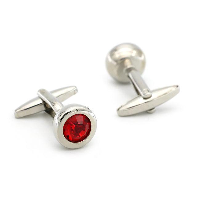 Modern Crystal Cufflinks 27 Stone Designs Fashion Cuff Links Best Gifts For Wedding Business Unique Accessories Classic Cufflinks Set