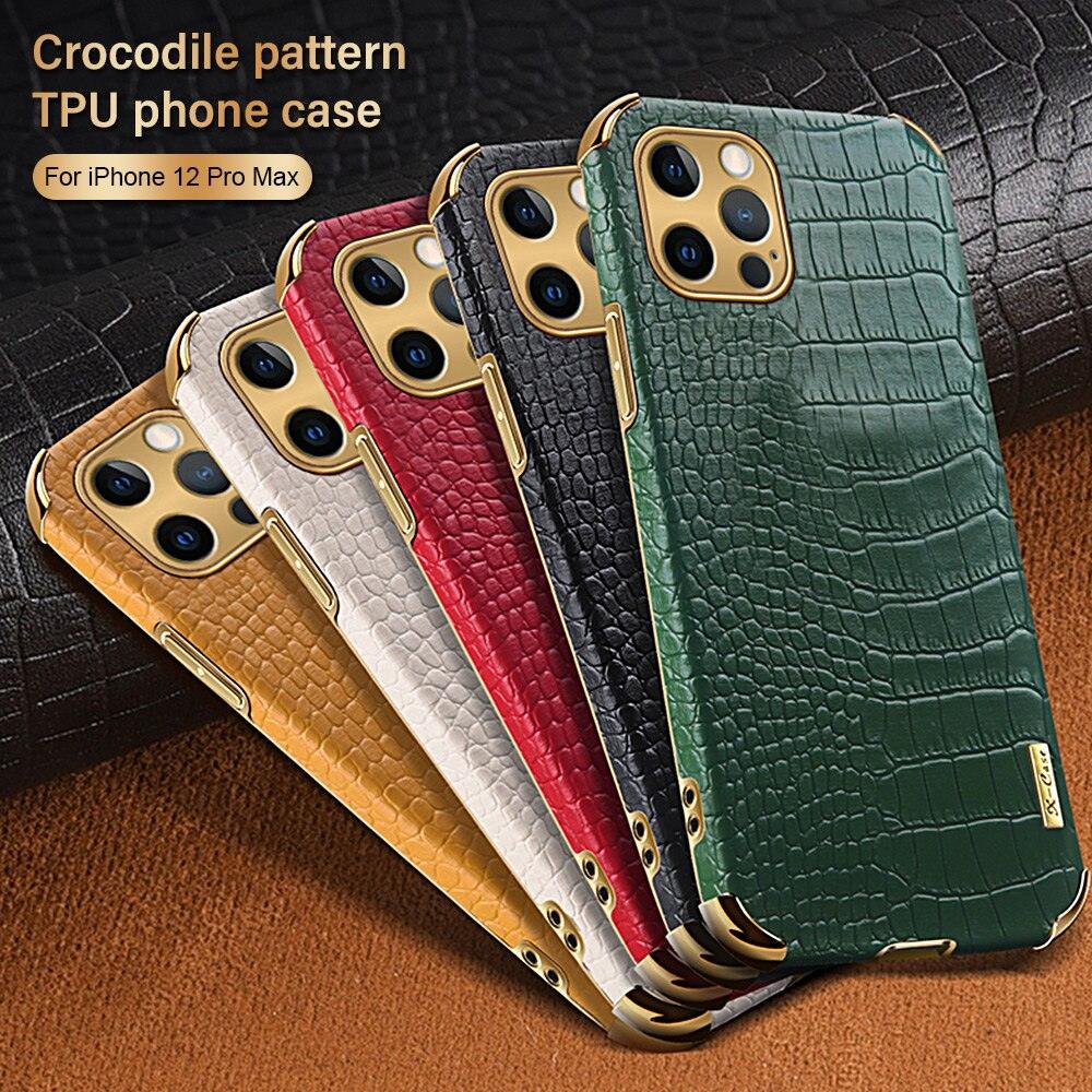 Modern Green Leather Case for iPhone 14 Pro Max Mini 13 11 Pro Max X XR XS Max 13 Mini Cases Luxury PU Leather Covers Luxury Cover Gold Edge  for Women Girls Slim Leather Elegant Iphone Protective Cover