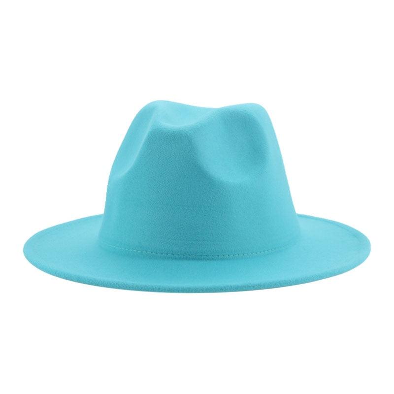 Modern Hats For Women Fedoras Winter Women Hats Simple Classic Hat Wedding Lady Retro Wide Brim Floppy Hat Men Fedora Hat Fashionable Classic Wide Brim Hat For Summer Dress Hats