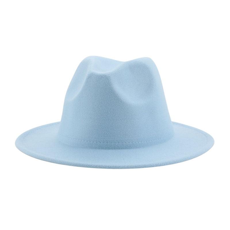 Modern Hats For Women Fedoras Winter Women Hats Simple Classic Hat Wedding Lady Retro Wide Brim Floppy Hat Men Fedora Hat Fashionable Classic Wide Brim Hat For Summer Dress Hats