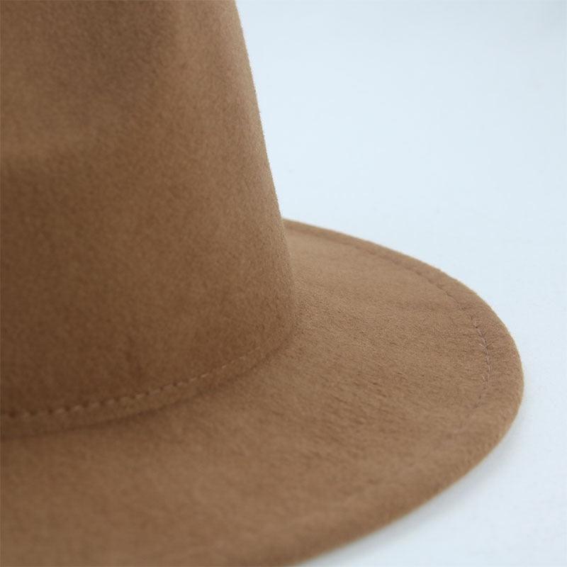 Modern Hats For Women Fedoras Winter Women Hats Simple Classic Hat Wedding Lady Retro Wide Brim Floppy Hat Men Fedora Hat Fashionable Classic Wide Brim Hat For Summer Dress Hats