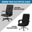 Modern Office Chair Covers Stretch Washable Computer Chair Slipcovers for Universal Rotating Chair  Spandex Anti dirty Computer Chair Cover Elastic Polyester Office Chair Cover Easy Washable Removable With Armrest Cover