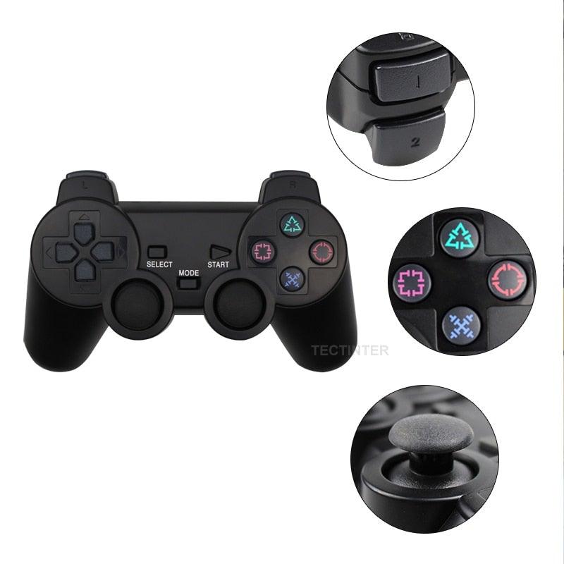 Modern Purple Wireless Joystick Gamepad Controller Along With Double Vibration Shock Perfect For PC Laptop Smart TV - STEVVEX Game - 221, all in one game controller, best quality joystick, bluetooth support available, bluetooth wireless gamepad, classic joystick, controller for pc, game, Game Controller, Game Pad, joystick, joystick for games, purple joystick - Stevvex.com