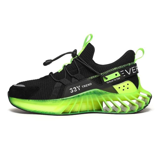 Modern Running Shoes Men Trendy Sneakers Sports Non-Slip High Quality Running Shoes Blade Sneakers Casual Athletic Walking Tennis Shoes Fashion Sneakers For Men