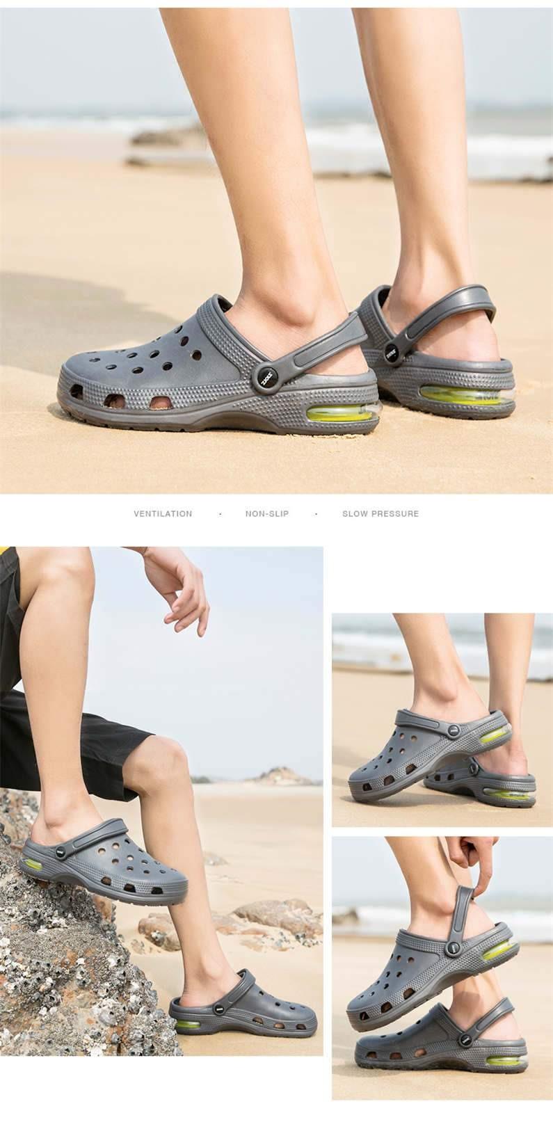 Modern Slippers Summer Sandals Loafers Tennis Outdoor Training Beach Clogs Unisex Garden Clogs Shoes Summer Slip On Outdoor Sandals For Men