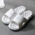 Modern Slippers Women Summer Thick Bottom Indoor Home Couples Home Bathroom Soft To Wear Cool Slippers EVA Open Toe Soft Slippers Soft Shower Massage Bath Pool Gym House Slipper