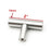 Modern  Stainless Steel Kitchen Door Cabinet Bar Handle Pull Knob Cabinet Knobs Furniture Handle Cupboard Drawer Handle Stainless Steel Hollow Tube Bar Drawer Pulls Cupboard Knob For Kitchen Furniture Hardware