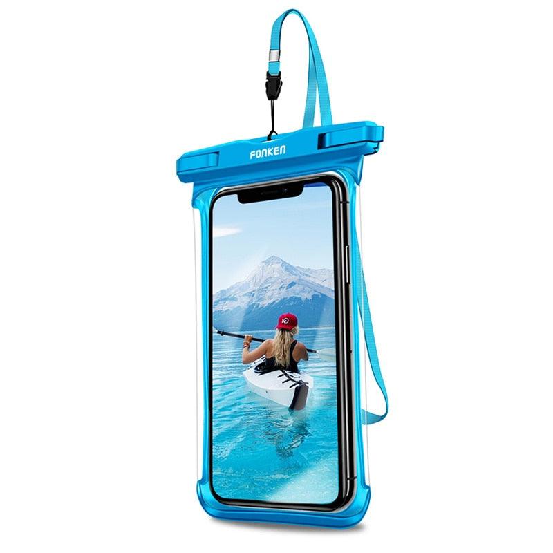 Modern Waterproof Case For Phone Full View Universal Soft Phone Cover For iPhone Water Proof Bag Waterproof Phone Case With Lanyard for iPhone Waterproof Bag