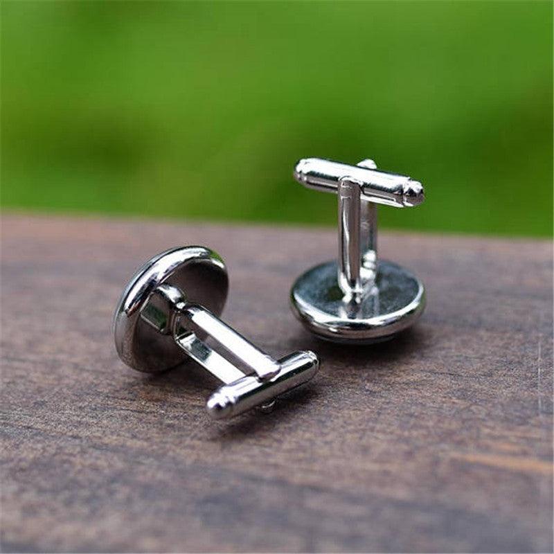 Modern Wave Cufflinks Quality Shirt Cufflinks For Men Fashion Jewelry Ocean Waves Men's Classic Cufflinks Business Wedding Shirt Cuff Links