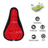 Mountain Bike 3D Saddle Cover Thick Breathable Super Soft Bicycle Seat Cushion Silicone Sponge Gel Seat Cover With Gel Padding And Memory Foam Bike Seat Cushion Cover Pad  For Bicycle Seat Saddle