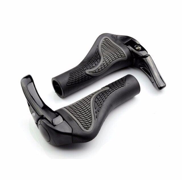 Mountain Bike Grips Handlebar Grips Handle Bar End Ergonomic Bicycle Handlebar Grips Comfort Bicycle Bar Grip Non-Slip Rubber Anti-Slip Designed For Handlebars Ergonomic Lock-on Bicycle Handlebar Grips