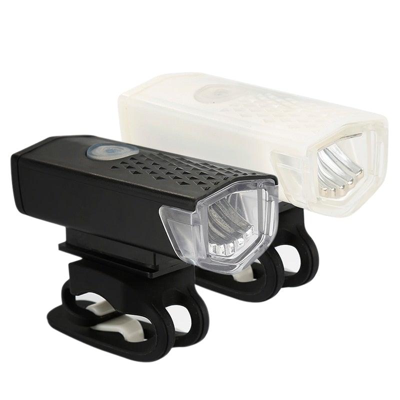 Mountain Cycle Front Back Headlight Lamp Flashlight Cycle Light 300 Lumens 3 Modes Bike Bicycle Light Bicycle Lights Super Bright LED Bike Lights For Night Riding Bike Headlight With USB LED Rechargeable