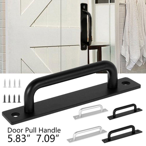 Multi-Purpose Door Handles Balcony Bedroom Cupboard Drawer Pulls Furniture Knobs Kitchen Bar Cabinet Door Handles Grab Hole Free Kitchen Cabinet Handle Furniture Hardwar