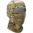 Multicam Camouflage Balaclava Full Face Scarf Mask Hiking Cycling Hunting Army Bike Military Head Cover Tactical Airsoft Cap Men Ski Mask for Men Windproof Thermal Winter Scarf Mask Women Neck Warmer Hood for Cycling