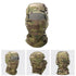 Multicam Camouflage Balaclava Full Face Scarf Mask Hiking Cycling Hunting Army Bike Military Head Cover Tactical Airsoft Cap Men Ski Mask for Men Windproof Thermal Winter Scarf Mask Women Neck Warmer Hood for Cycling