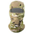 Multicam Camouflage Balaclava Full Face Scarf Mask Hiking Cycling Hunting Army Bike Military Head Cover Tactical Airsoft Cap Men Ski Mask for Men Windproof Thermal Winter Scarf Mask Women Neck Warmer Hood for Cycling