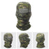 Multicam Camouflage Balaclava Full Face Scarf Mask Hiking Cycling Hunting Army Bike Military Head Cover Tactical Airsoft Cap Men Ski Mask for Men Windproof Thermal Winter Scarf Mask Women Neck Warmer Hood for Cycling