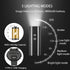 Multifunctional Bike Light Headlight Holder Powerful Flashlight USB Charging LED Bicycle Front Light 5 Light Modes Powerful Waterproof Bicycle Light Easy To Mount Fits All Bicycles 1800 Lumens