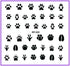 Nail Art Beauty Water Decal Slider Nail Stickers Animal Pet Claw Paw Foot Print Sweet Heart Black Cat Decorations Slider Nail Art Stickers Decals Nail Art Supplies Valentines Day 3D Self-Adhesive Nail Decorations Manicuring Nail Art Manicure Lips Nail