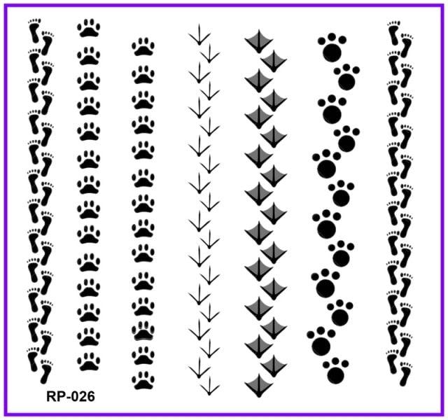 Nail Art Beauty Water Decal Slider Nail Stickers Animal Pet Claw Paw Foot Print Sweet Heart Black Cat Decorations Slider Nail Art Stickers Decals Nail Art Supplies Valentines Day 3D Self-Adhesive Nail Decorations Manicuring Nail Art Manicure Lips Nail