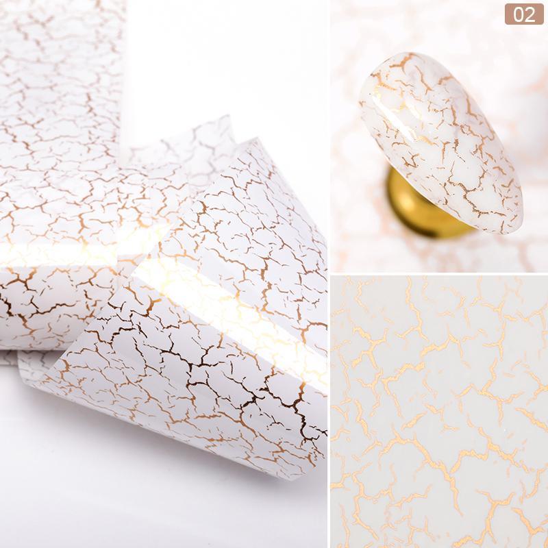 Nail Foils Marble Series Nail Art Transfer Sticker Paper Gold Line Foils Bright Marble Design Decoration Marble Nail Art Stickers Water Transfer Nail Decals Full Wraps Gradient Acrylic Nail Kits for Women Manicure Decoration Accessories