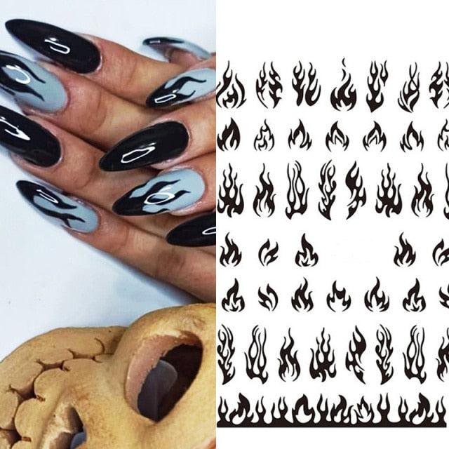 Nails Sticker Money Dollar Wealthy Rich Style Nail Art Stickers Decals Manicure Tip Decal Self Adhesive Acrylic Tips Tool Acrylic Engraved Nail Sticker Nail Art Decoration Self-Adhesive Nail Art Decoration French Black and White Lace Retro Flower