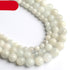 Natural Moon Stone Beads Smooth Round Loose Spacer Beads For Jewelry Making 15inches 6/8/10mm Beads Bracelets Necklace Round Stone Beads for Jewelry Making