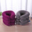 Neck Pillow Home Office Travel Pillow 3-layered Air Inflatable Vertebra Auxiliary Tools Neck Support Assistant Pillow Air Adjustable and Inflatable Neck Pillow Comfort Neck Travel Pillow Airplane Pillow Cervical Neck Pillow for Kids Adults