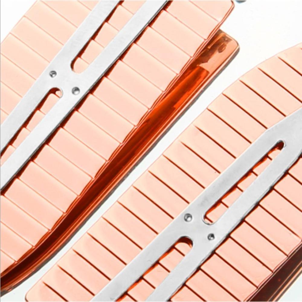 NEW 2Pcs Advanced Texture Ins Style Electroplating Bangs Duckbill Clip Seamless Makeup Clip Hairdressing Jewelry Modeling Tool Gorgeous Hair Accessories For Women