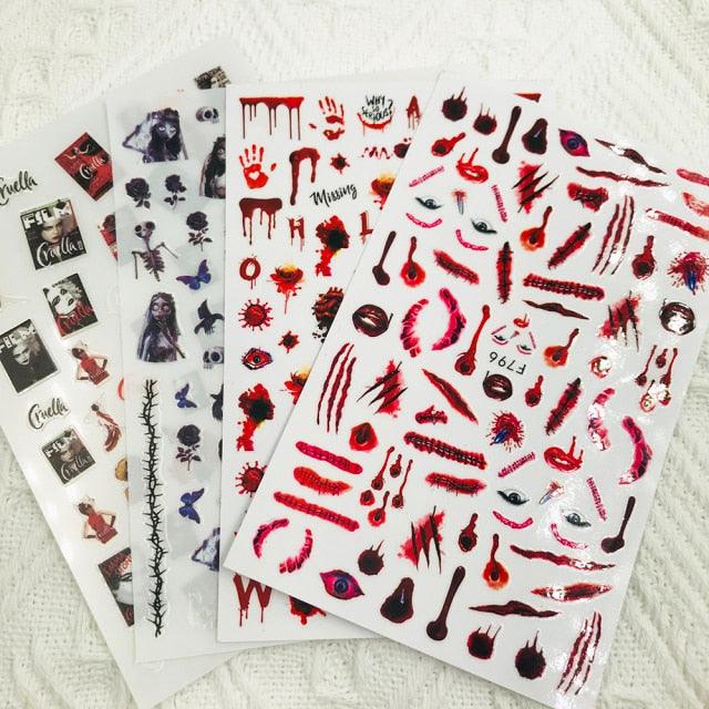 New 3D Self-Adhesive Neon Curve Serpentine Stripe Nails Stickers Acrylic Decorations Manicure Carving Design Exquisite Pattern Nail Art Supplies Self-Adhesive Nail Nail Art Stickers Red Lips Nails Decals Sticker Hot Sexy Girl Tip