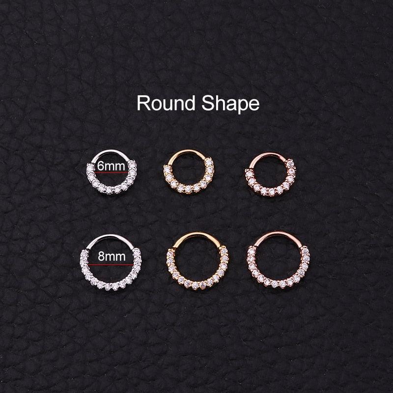 New Arrival CZ Hoop Nose Septum Ring Heart Piercing Tragus Cartilage Helix Earring Zircon Butterfly Earrings for Women Girls Butterfly Ear Cuff Wrap Crawler Earrings Butterfly No Piercing Ear Clip Wrap Around Earrings Body Jewelry - ALLURELATION - 556, Body Jewelry, Butterfly Earrings, CZ Hoop Nose Ring, CZ Hoop Nose Septum Ring, CZ Hoop Ring, CZ Septum Ring, Earrings Body Jewelry, Earrings Jewelry, Hoop Nose Septum Ring, Jewelry, Nose piercing, Nose rings, Septum Ring - Stevvex.com