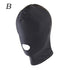 New Arrival Hole Men Women Adult Spandex Balaclava Open Mouth Face Eye Head Mask Costume Slave Game Role Play Mask Gaiter Bike Half Mask Cold Weather Half Balaclava Outdoor Sports Mask Tactical Neck Warmer for Men & Women