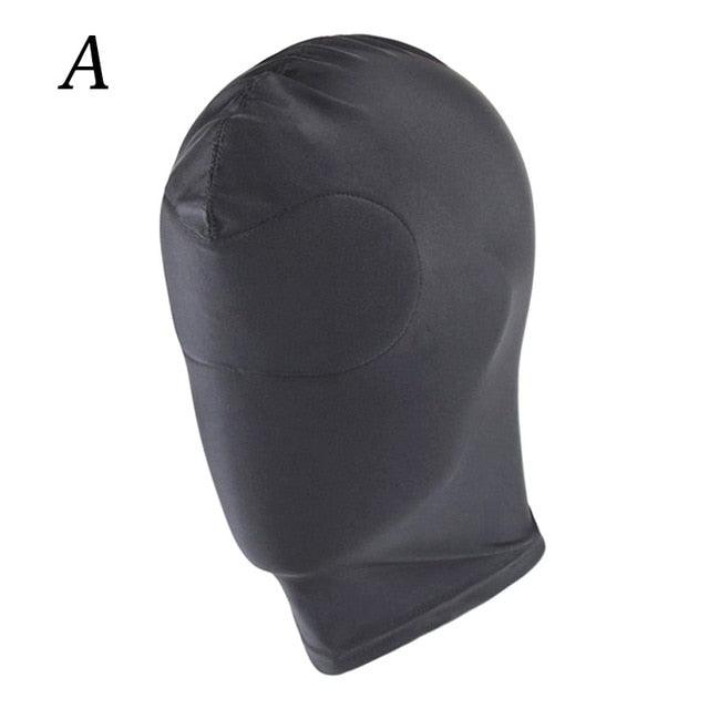 New Arrival Hole Men Women Adult Spandex Balaclava Open Mouth Face Eye Head Mask Costume Slave Game Role Play Mask Gaiter Bike Half Mask Cold Weather Half Balaclava Outdoor Sports Mask Tactical Neck Warmer for Men & Women