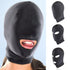 New Arrival Hole Men Women Adult Spandex Balaclava Open Mouth Face Eye Head Mask Costume Slave Game Role Play Mask Gaiter Bike Half Mask Cold Weather Half Balaclava Outdoor Sports Mask Tactical Neck Warmer for Men & Women