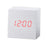 New Arrival Wooden LED Alarm Clocks Temperature Electronic Clock Digital Alarm Clock with Wooden Electronic LED Time Display 3 Dual Plus Alarm Cubic Small Mini Wood Made Electric Sounds Control Digital LED Display Desktop Calendar Table clock