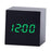 New Arrival Wooden LED Alarm Clocks Temperature Electronic Clock Digital Alarm Clock with Wooden Electronic LED Time Display 3 Dual Plus Alarm Cubic Small Mini Wood Made Electric Sounds Control Digital LED Display Desktop Calendar Table clock